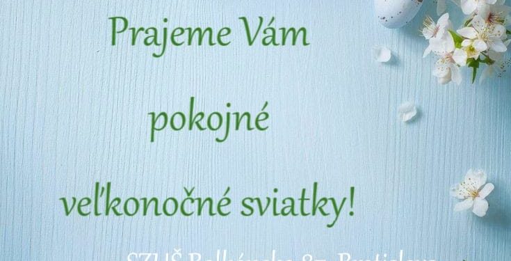 Pokojné veľkonočné sviatky