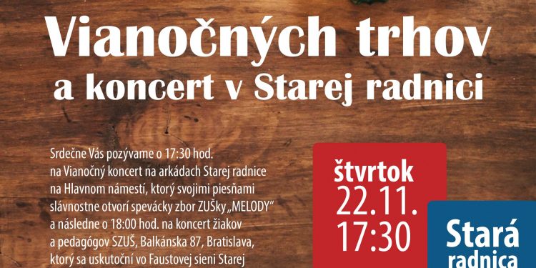 Otvorenie Vianočných trhov
