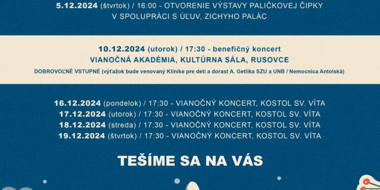 Vianočné koncerty