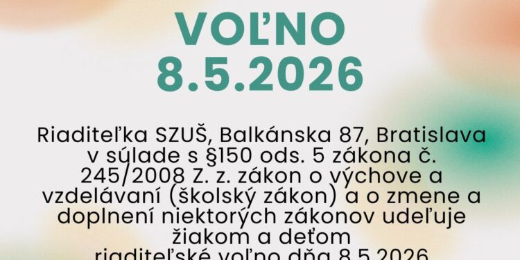 Riaditeľské voľno